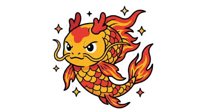 Dragon Koi